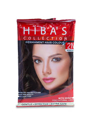 Hiba's Collection HAIR COLOR 2N BROWN 20 ML (S) - Hiba's Collection