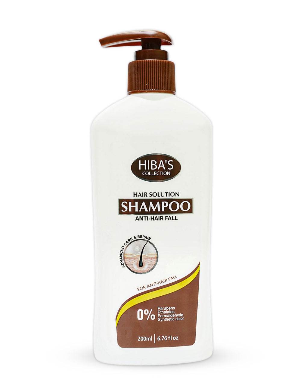 Hiba's Collection Shampoo (ANTI-HAIR-FALL) 200 ML - Hiba's Collection