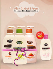 Moisturizing Lotion Pack (3+1) - Hiba's Collection