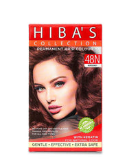 Hiba's Collection Hair Color 48N Burgundy 20 ML (S) - Hiba's Collection