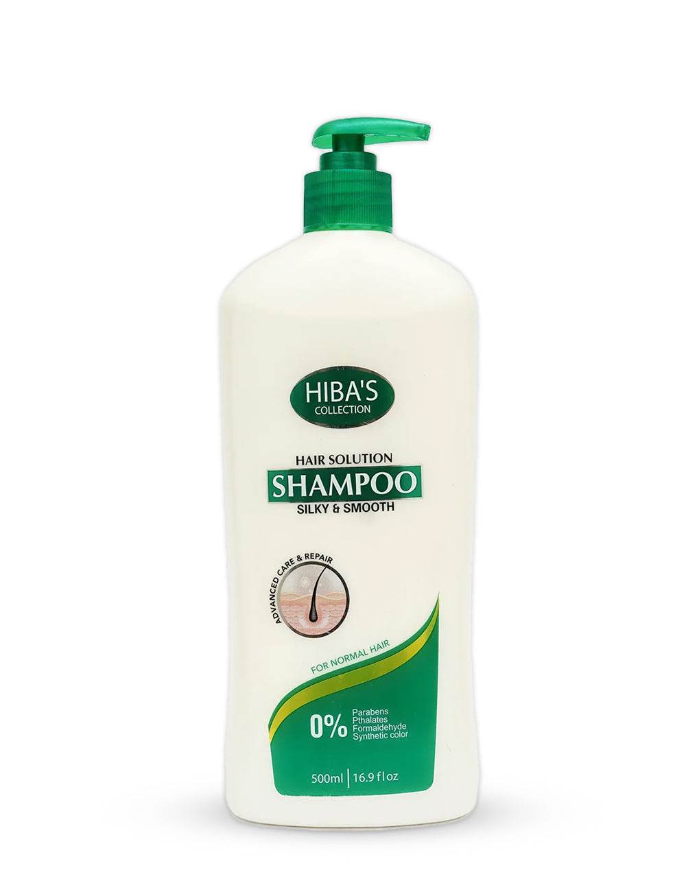 Hiba's Collection Shampoo (Silky & Smooth) 500ml - Hiba's Collection
