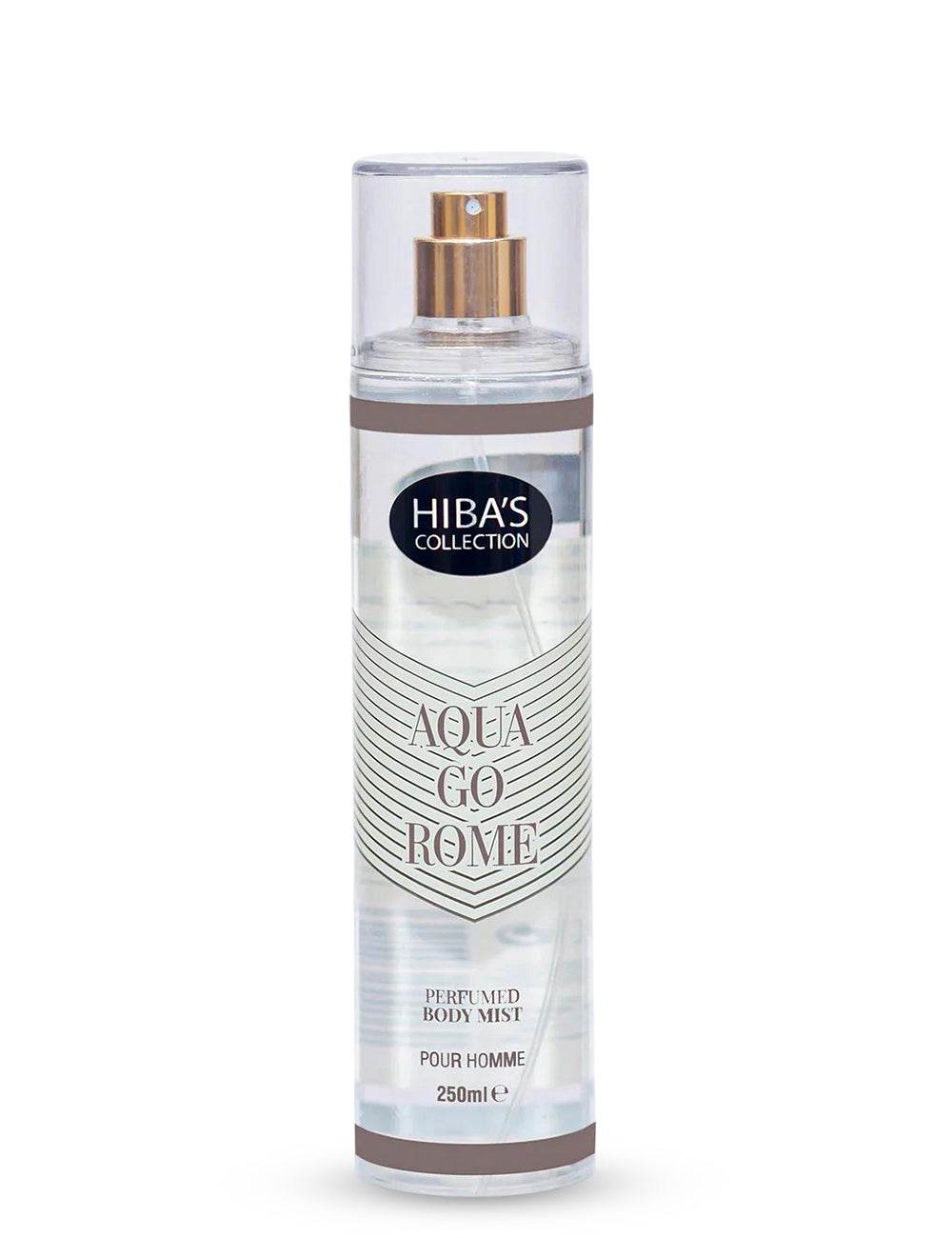 Hiba's Collection (Aqua Go Rome Body Mist For Men) 250ml - Hiba's Collection
