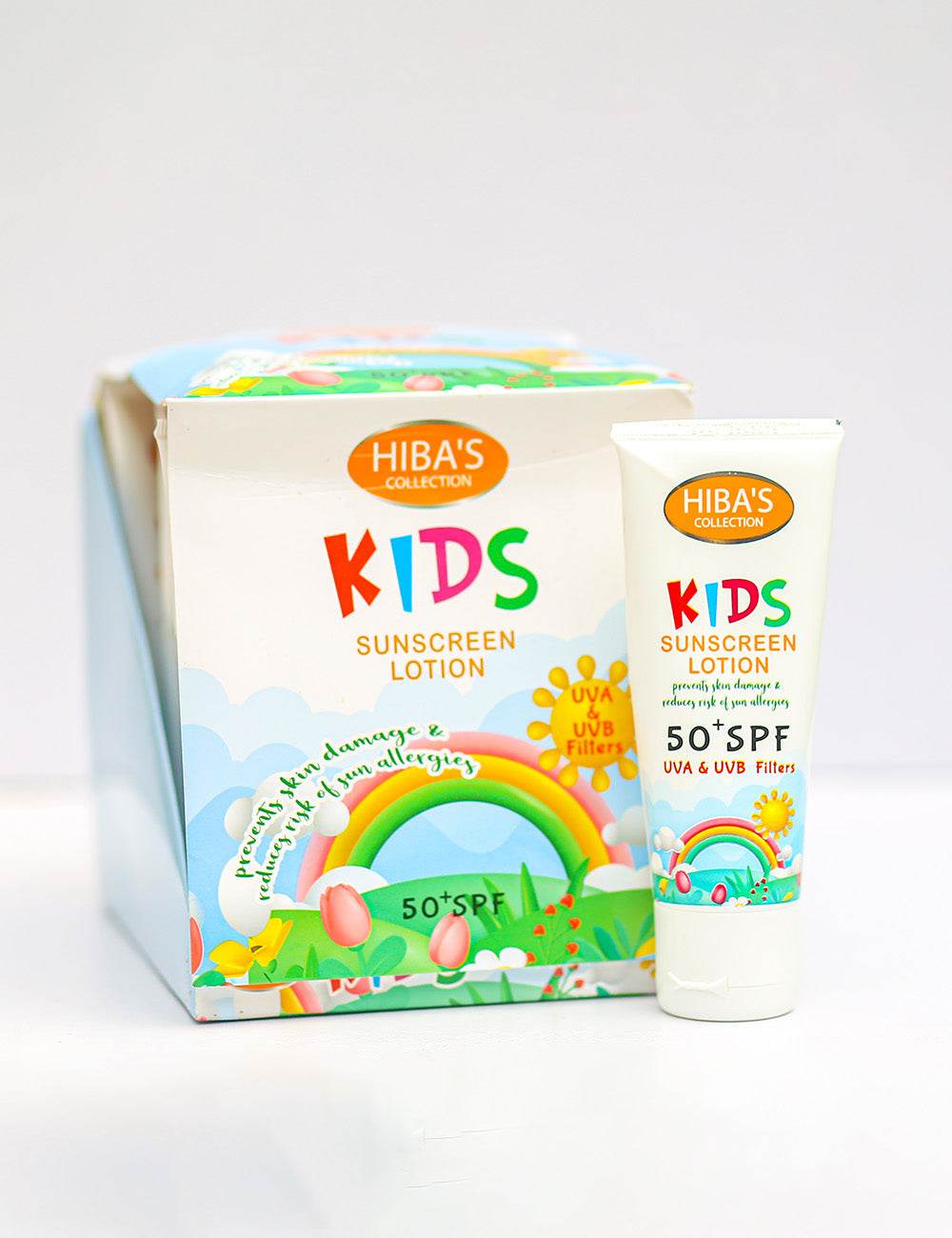 Kids Sunscreen Lotion (SPF 50) 50 ml - Hiba's Collection