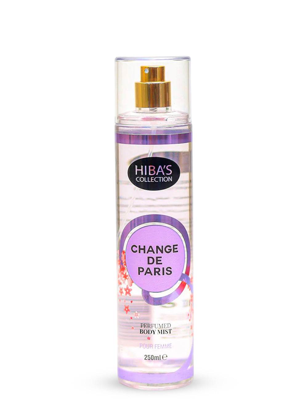 Hiba's Collection (Change De Paris Body Mist For Women) 250ml - Hiba's Collection