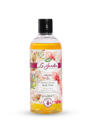 Dalan Le Jardin Orchid & Lily Ultra Rich Perfumed Body Wash, Alcohol-Free, 500ml - Hiba's Collection