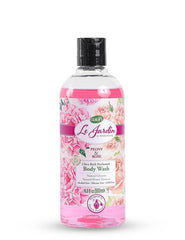 Dalan Le Jardin Peony & Rose Ultra Rich Perfumed Body Wash, Alcohol-Free, 500ml - Hiba's Collection