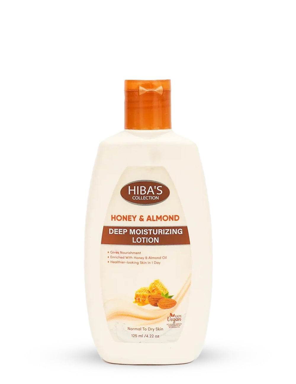 Hiba's Collection Lotion (Honey & Almond) 125 ML - Hiba's Collection
