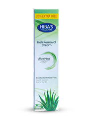 Hiba's Collecton Hair Removing Cream (Alovera extract) 120 ml - Hiba's Collection