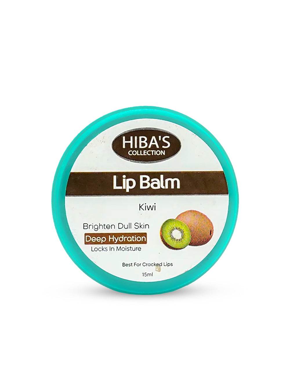 Hibas'c lip Balm (Kiwi) 15ML - Hiba's Collection