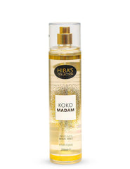Hiba's Collection (Koko Madam Body Mist For Women) 250ml - Hiba's Collection