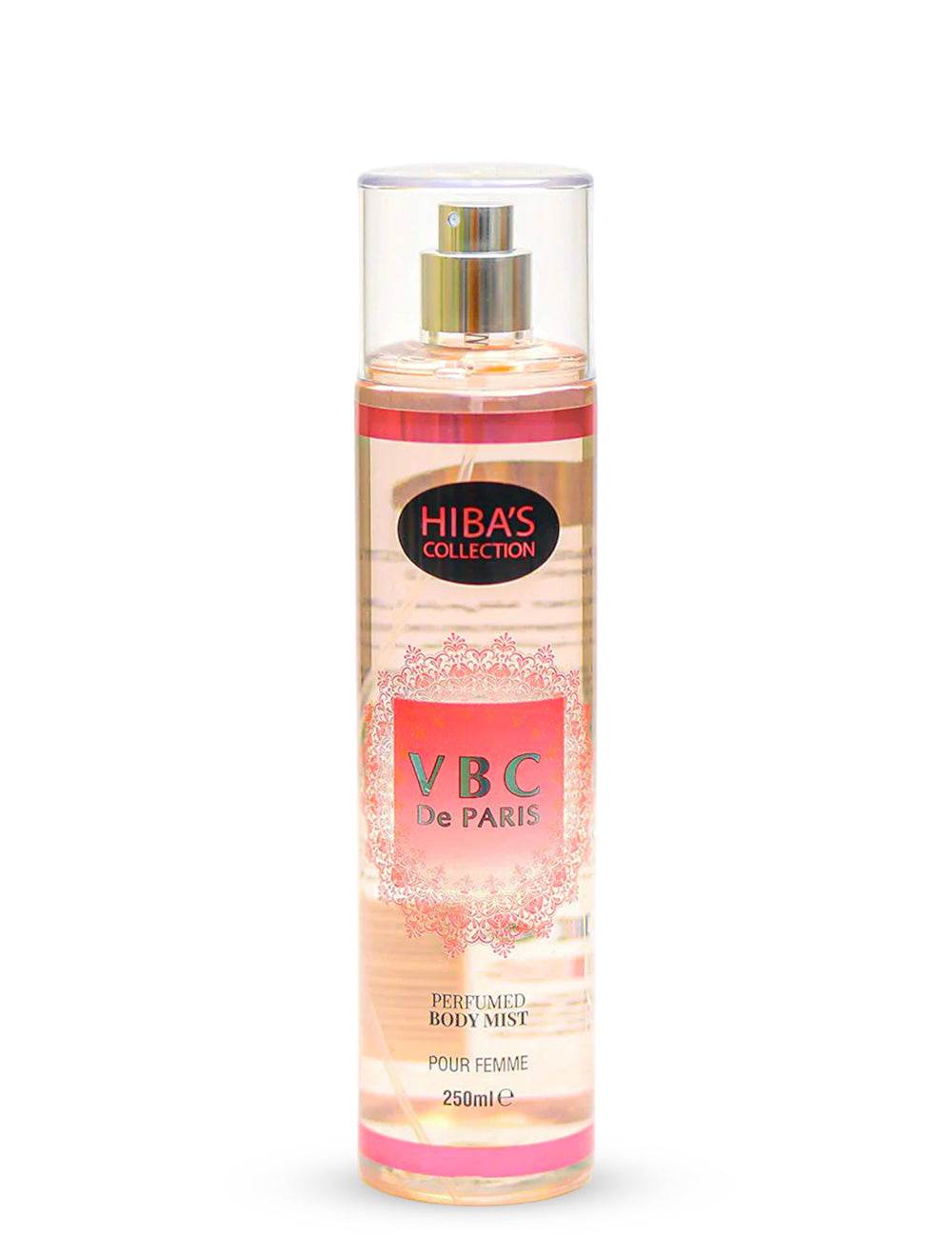 Hiba's Collection (VBC De Paris Body Mist For Women) 250ml - Hiba's Collection