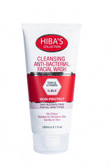 Hiba's Collection(Cleansing Anti-Bacterial) Facial Wash 150ml - Hiba's Collection