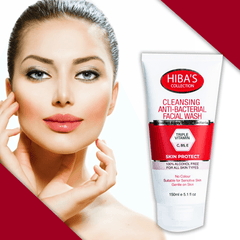 Hiba's Collection(Cleansing Anti-Bacterial) Facial Wash 150ml - Hiba's Collection
