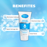 Hiba's Collection (Micellar) Facial Wash 150ml - Hiba's Collection