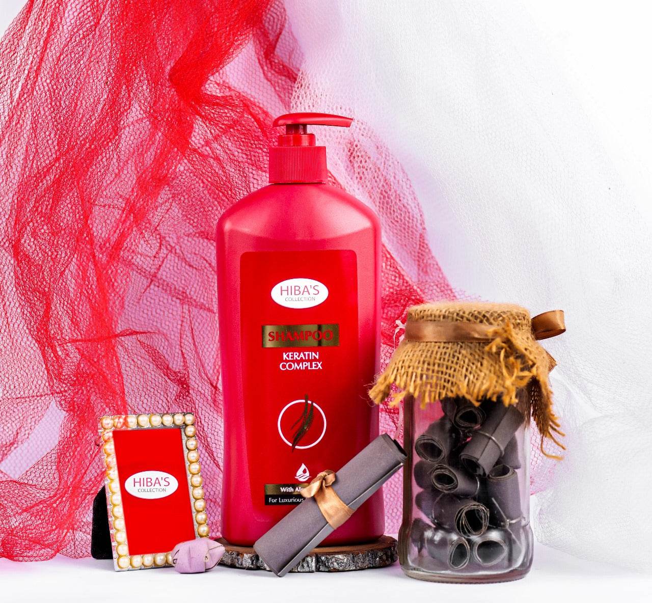 Hiba's Collection Shampoo ( Keratin) 500ml - Hiba's Collection