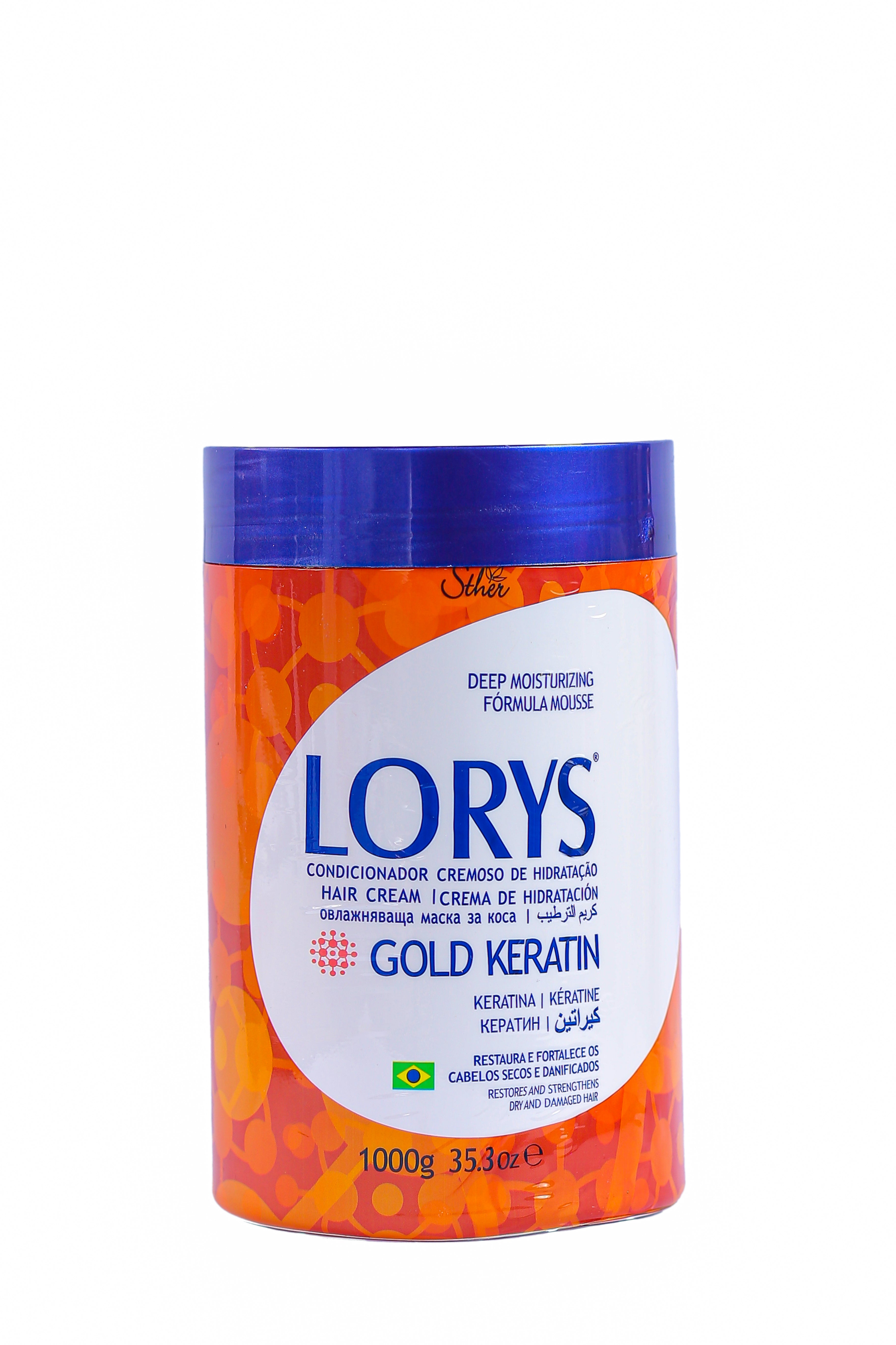 Lorys Gold Keratin Hair Cream , 1000g