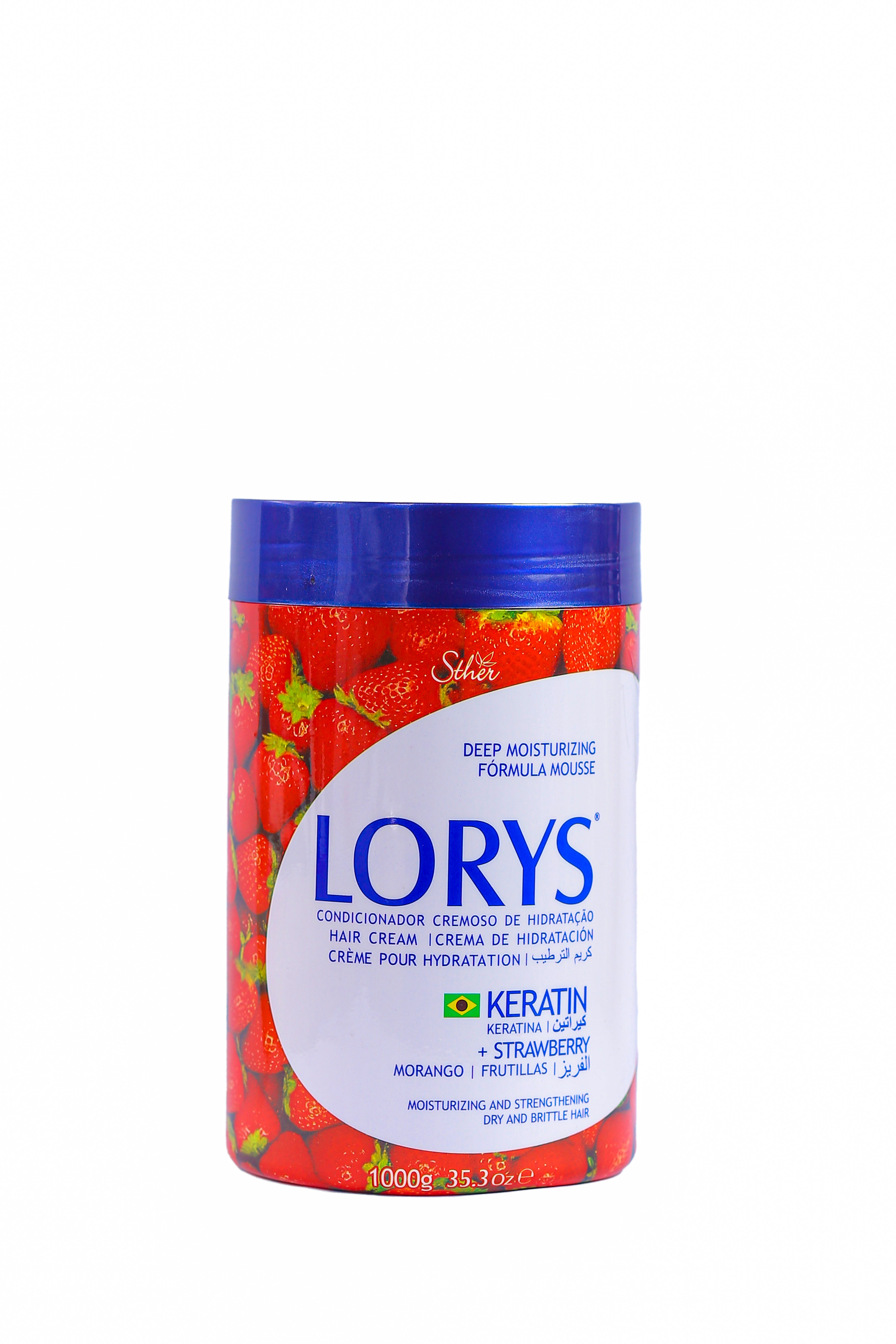 LORYS Keratin + Strawberry Hair Cream 1000g