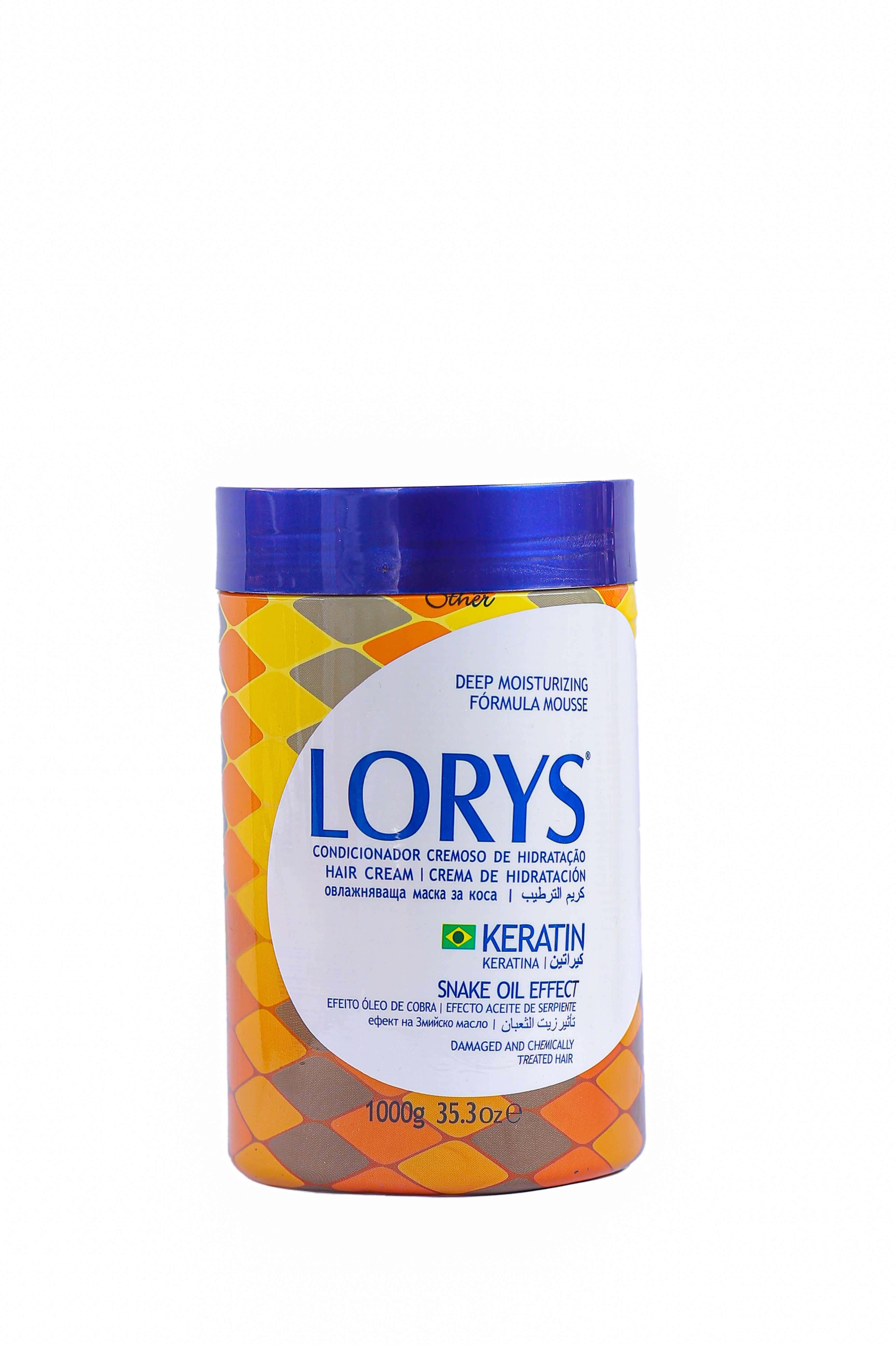 LORYS Keratin + Snake Oil Effect Hair Cream 1000g