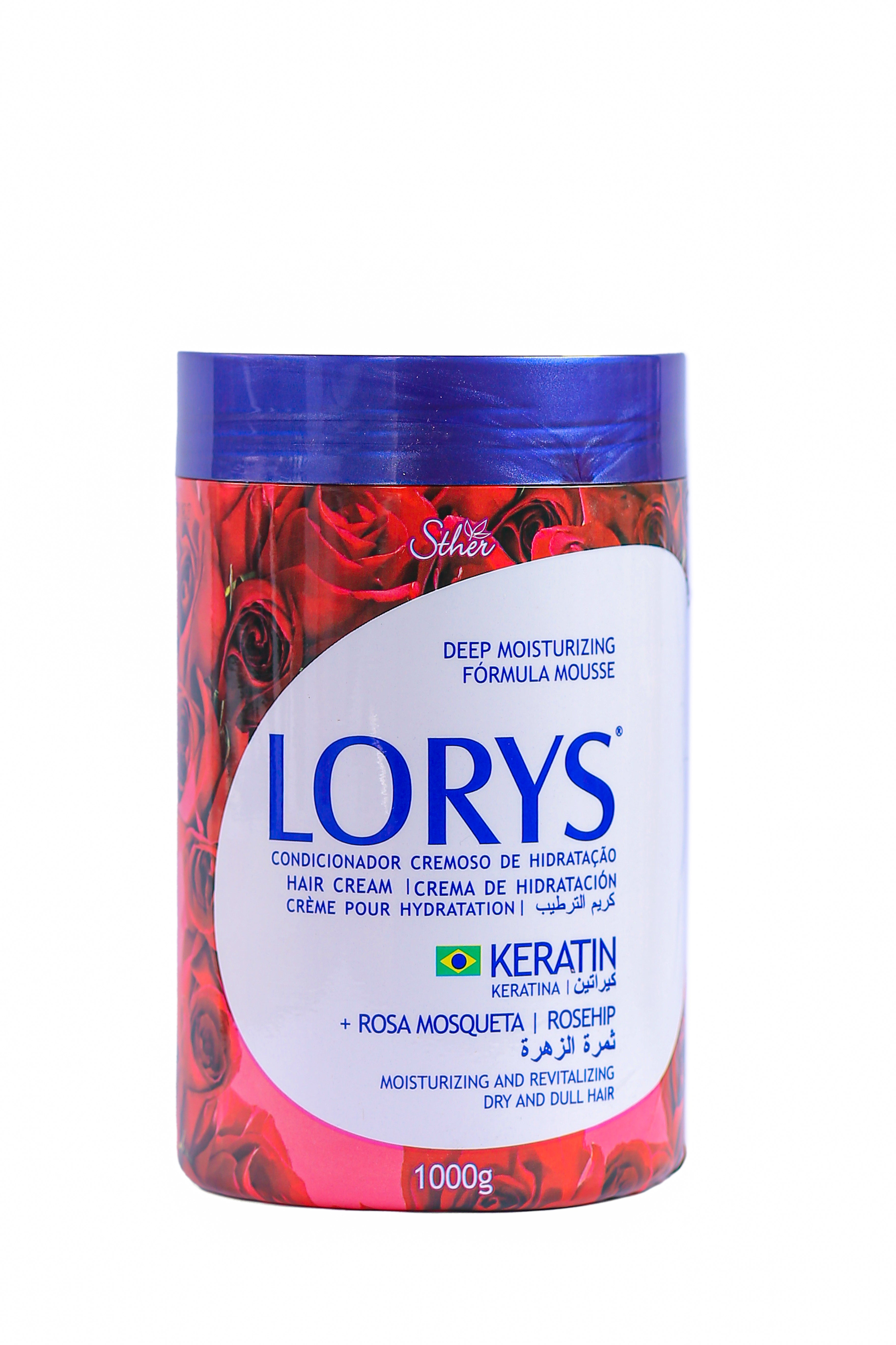 LORYS Keratin + Rosa Mosqueta Hair Cream 1000g