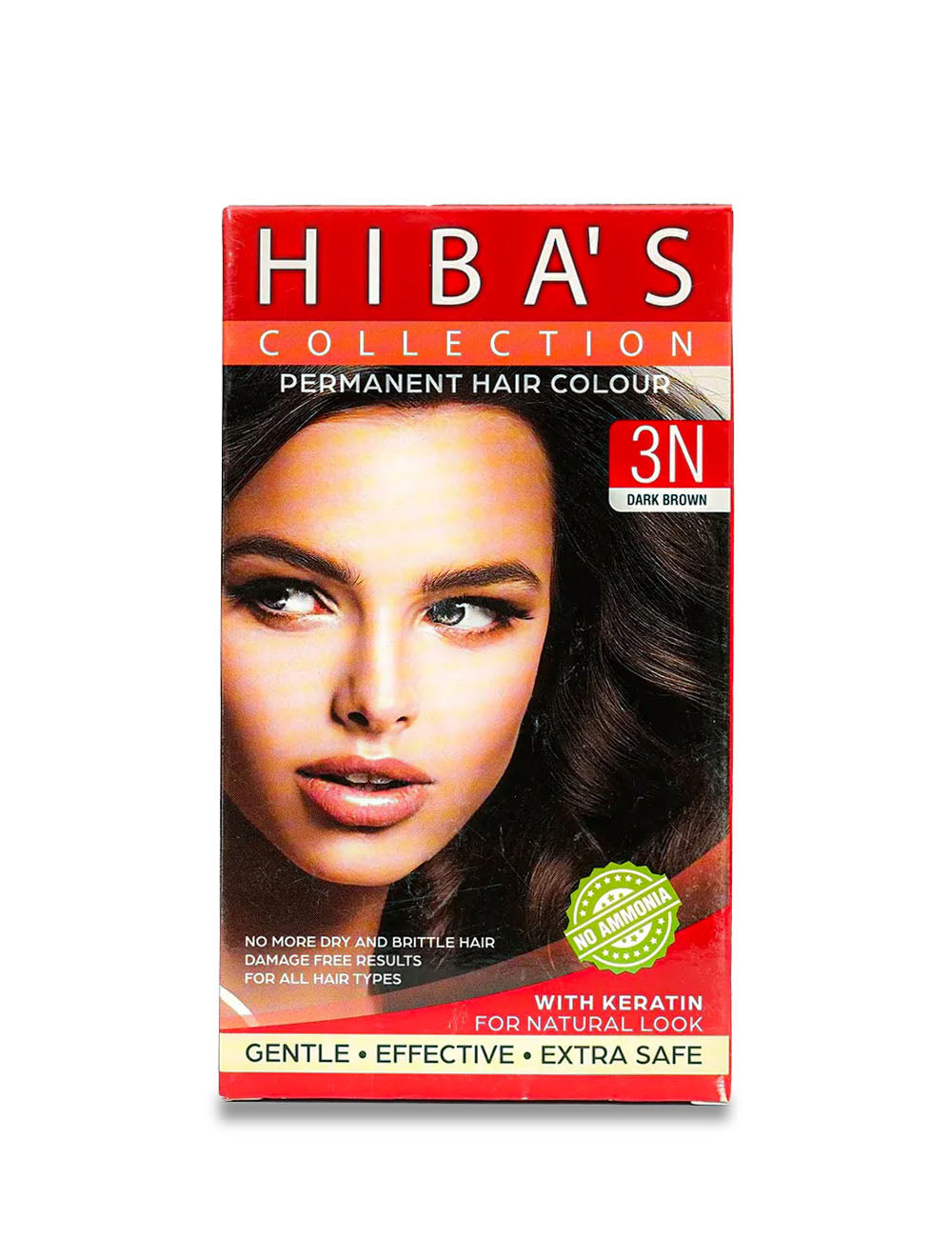 Hibas'c Hair Color 3N Dark  Brown (60-ml)