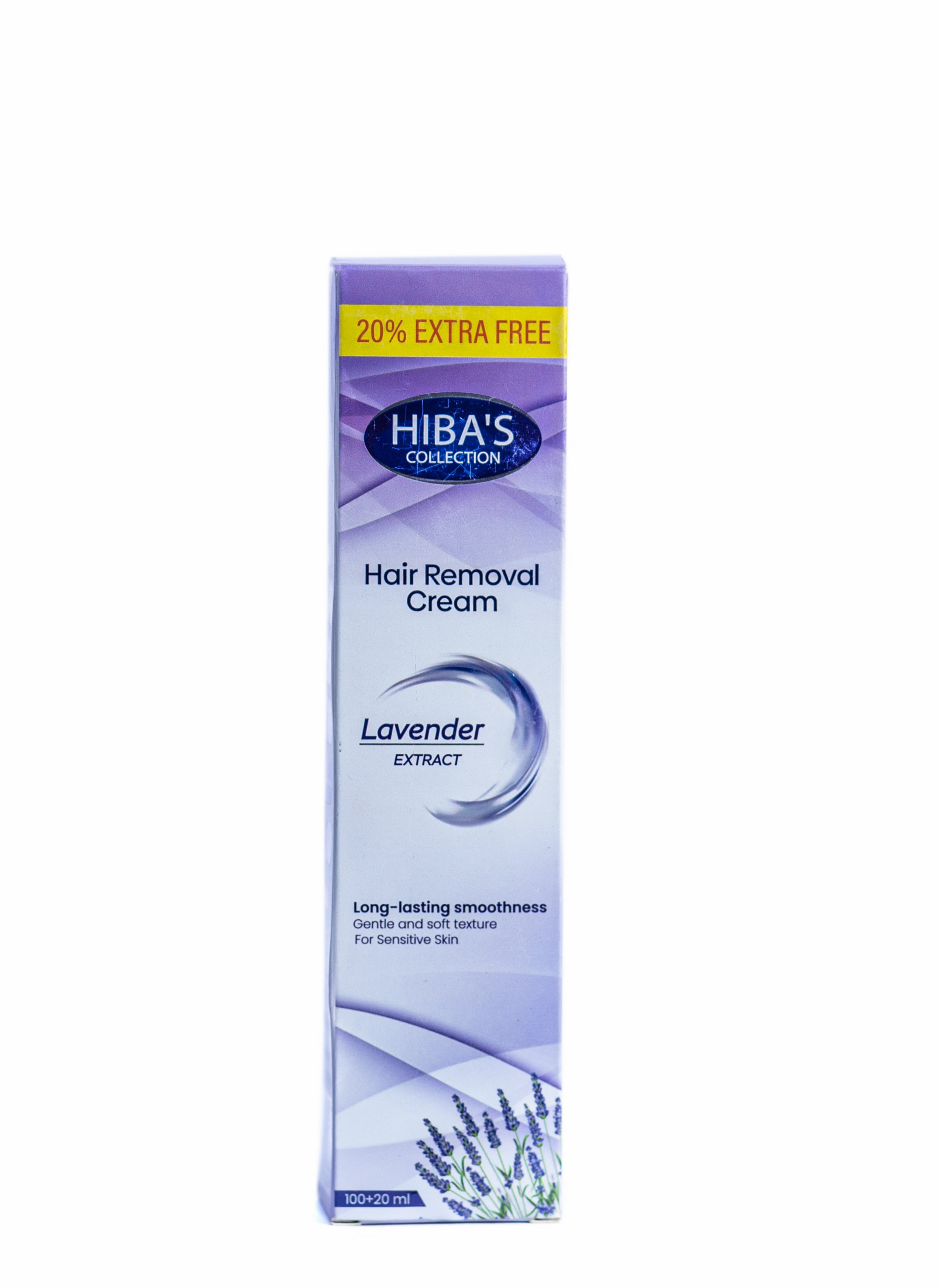 Hiba's Collecton Hair Removing Cream (Levonder extract) 120 ml