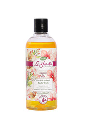 Dalan Le Jardin Orchid & Lily Ultra Rich Perfumed Body Wash, Alcohol-Free, 500ml
