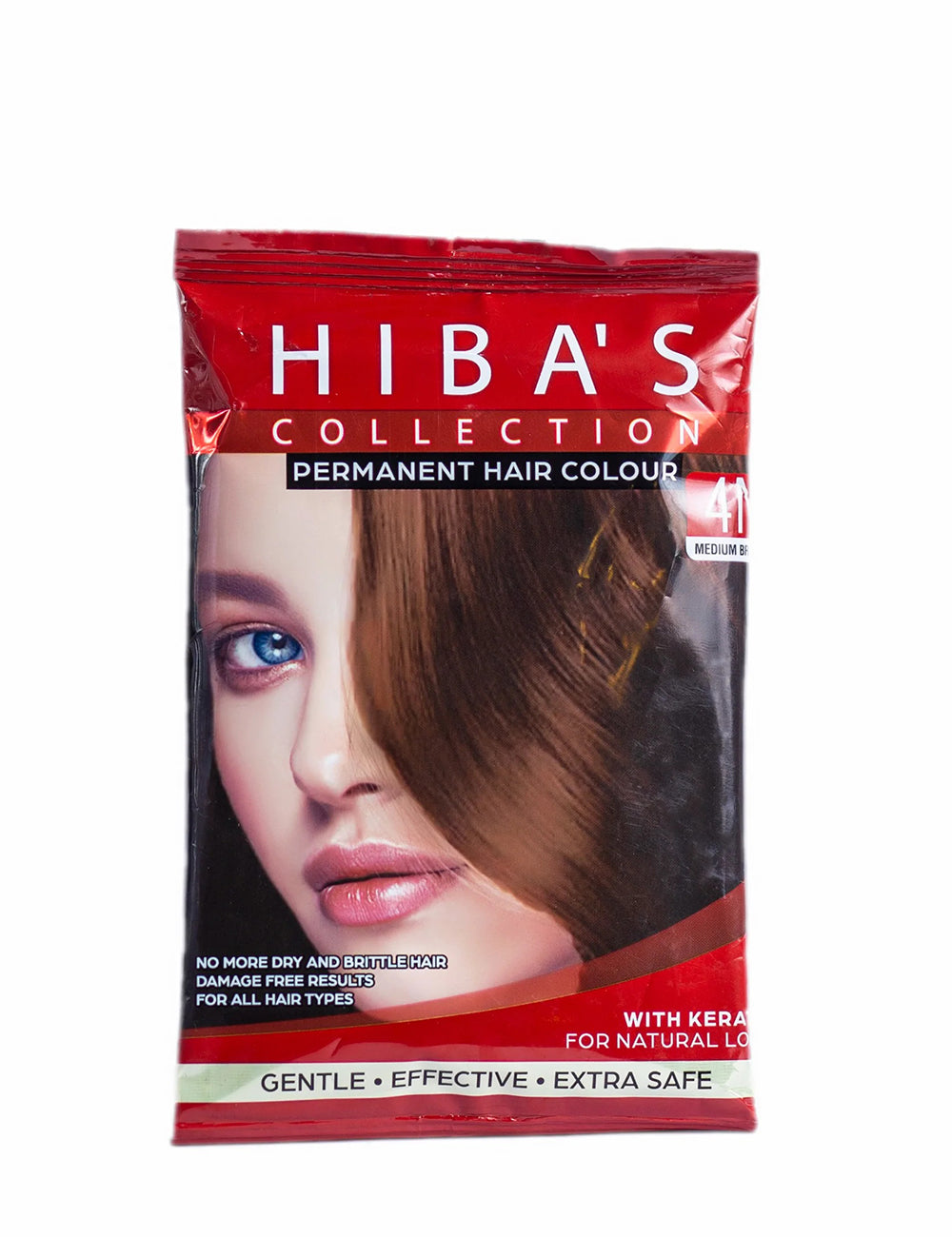 Hibas'c Hair Color 4N Medium Brown 20 ML (S)