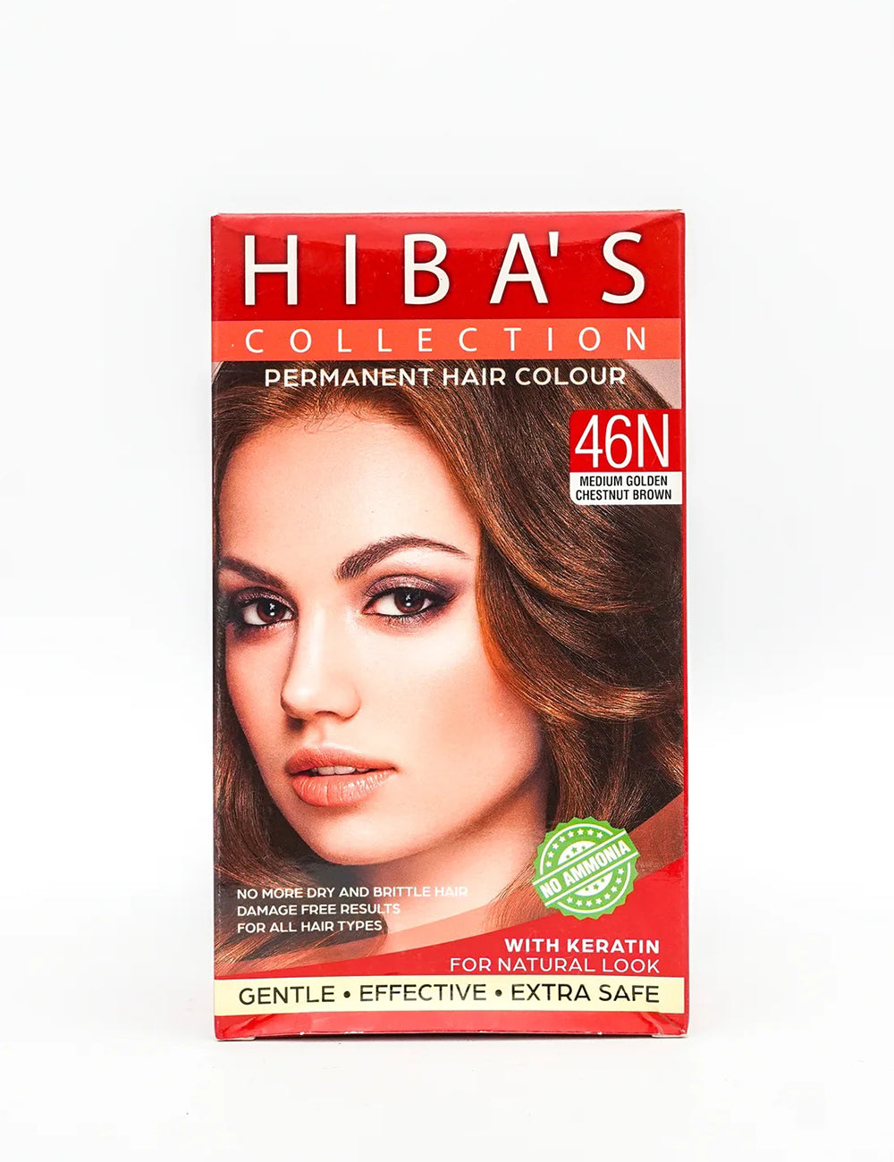Hibas'c Hair Color 46N Medium Golden Chestnut Brown (60-ml) (60-ml)