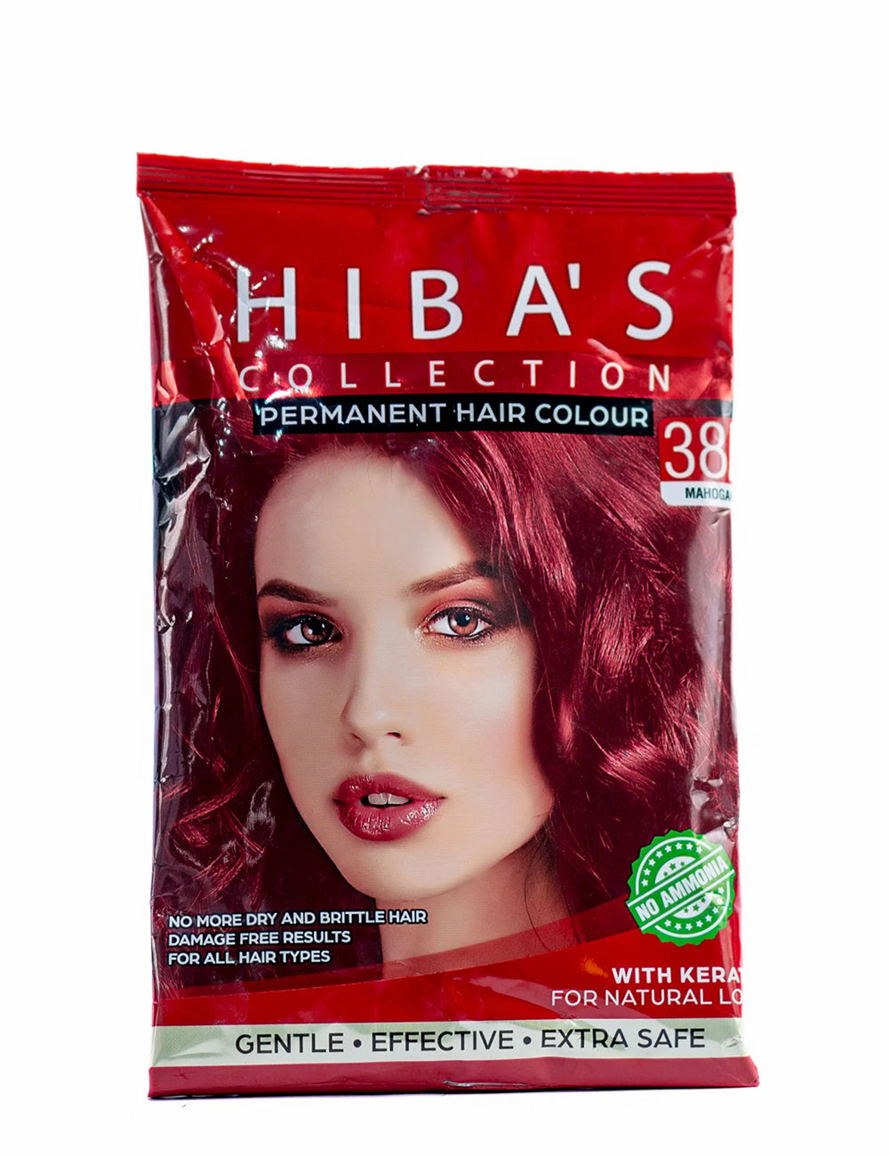 Hibas'c Hair Color 38N Mahogany 20 ML (S)