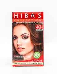 Hibas'c Hair Color 46N Medium Golden  Chestnut Brown (60-ml)