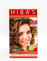 Hibas'c Hair Color 43N Medium Golden Brown (60-ml)