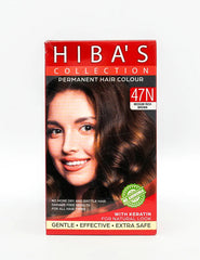 Hibas'c Hair Color 47N Medium Rich Brown (60-ml)