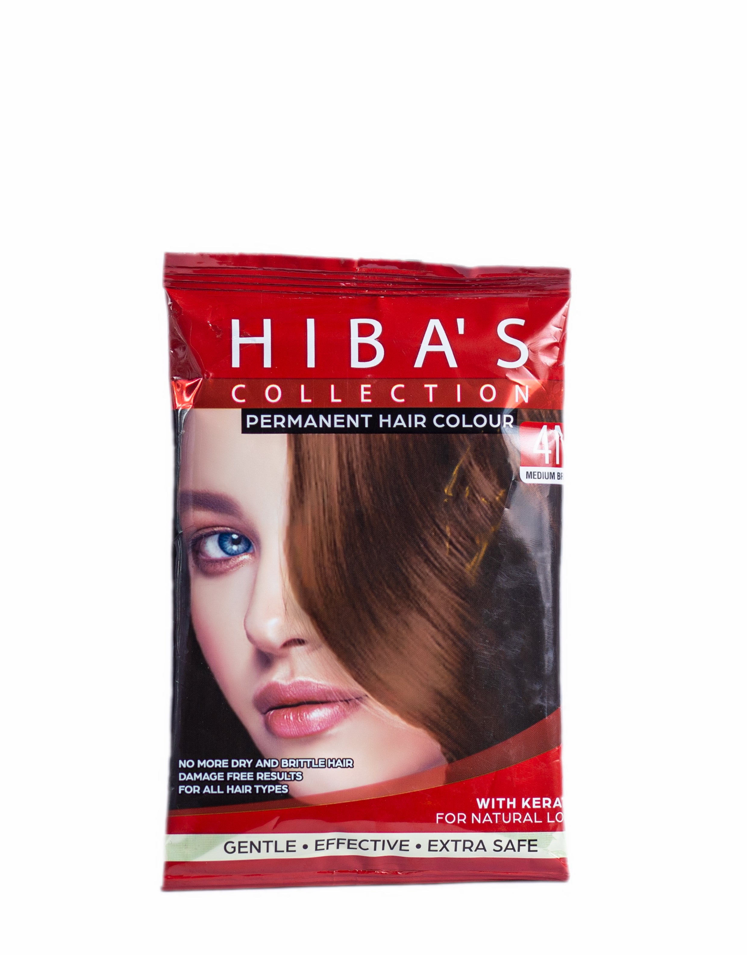 Hibas'c Hair Color 4N Medium Brown 20 ML (S)