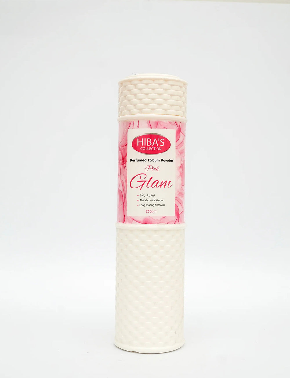 Hibas Collection Talcum Powder (Pink Glow) 125 gm