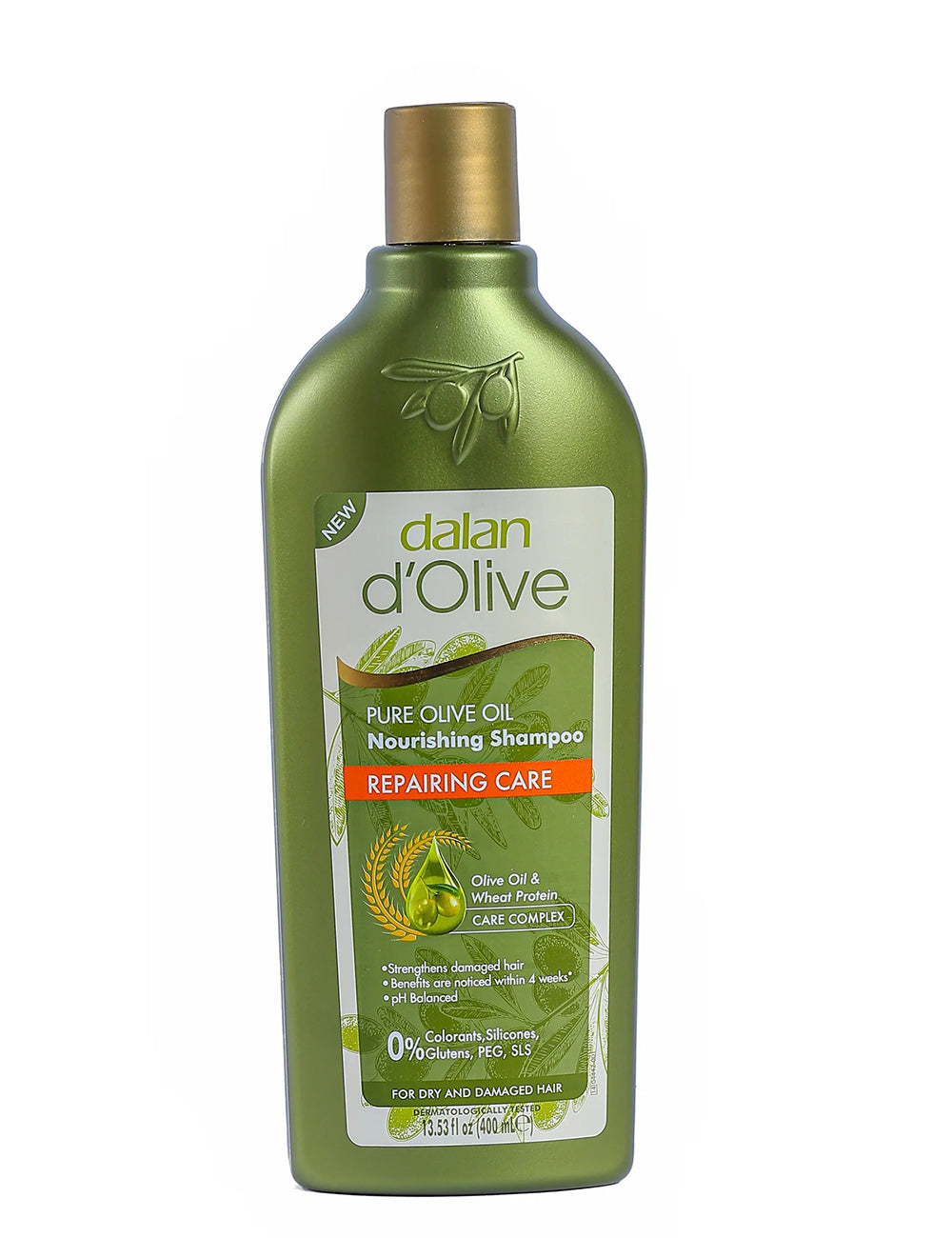 Pure Olive Oil Nourishing Shampoo Repairing Care 400ml