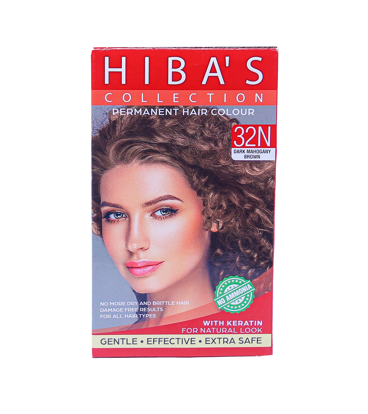 Hibas'c Hair Color 32N Dark Mahogany Brown (60-ml)