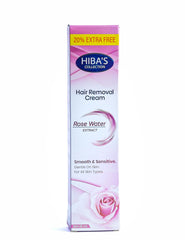 Hiba's Collecton Hair Removing Cream (Rose Water) extract) 120 ml