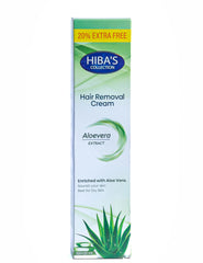 Hiba's Collecton Hair Removing Cream (Alovera extract) 120 ml