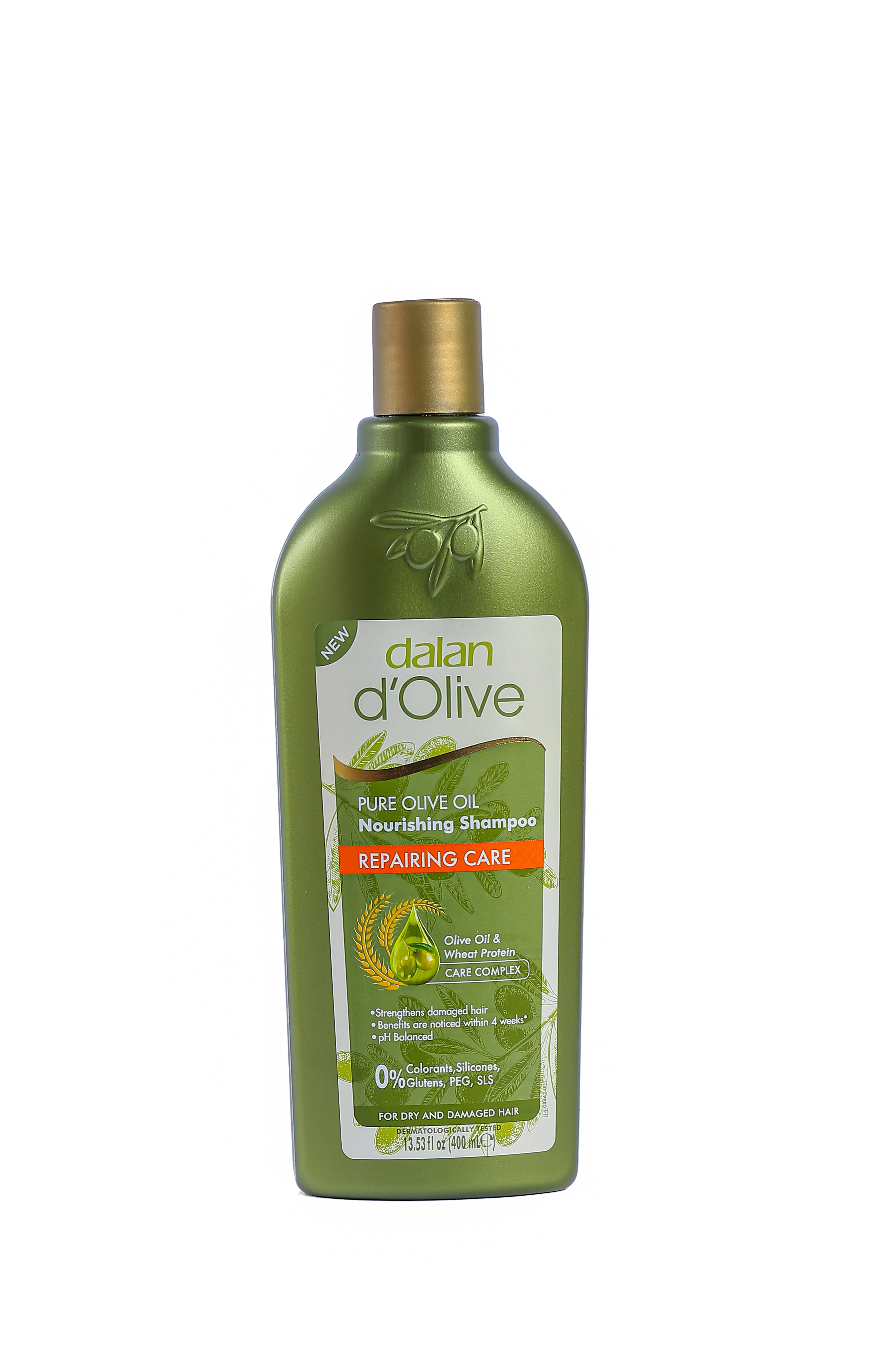 Pure Olive Oil Nourishing Shampoo Repairing Care 400ml