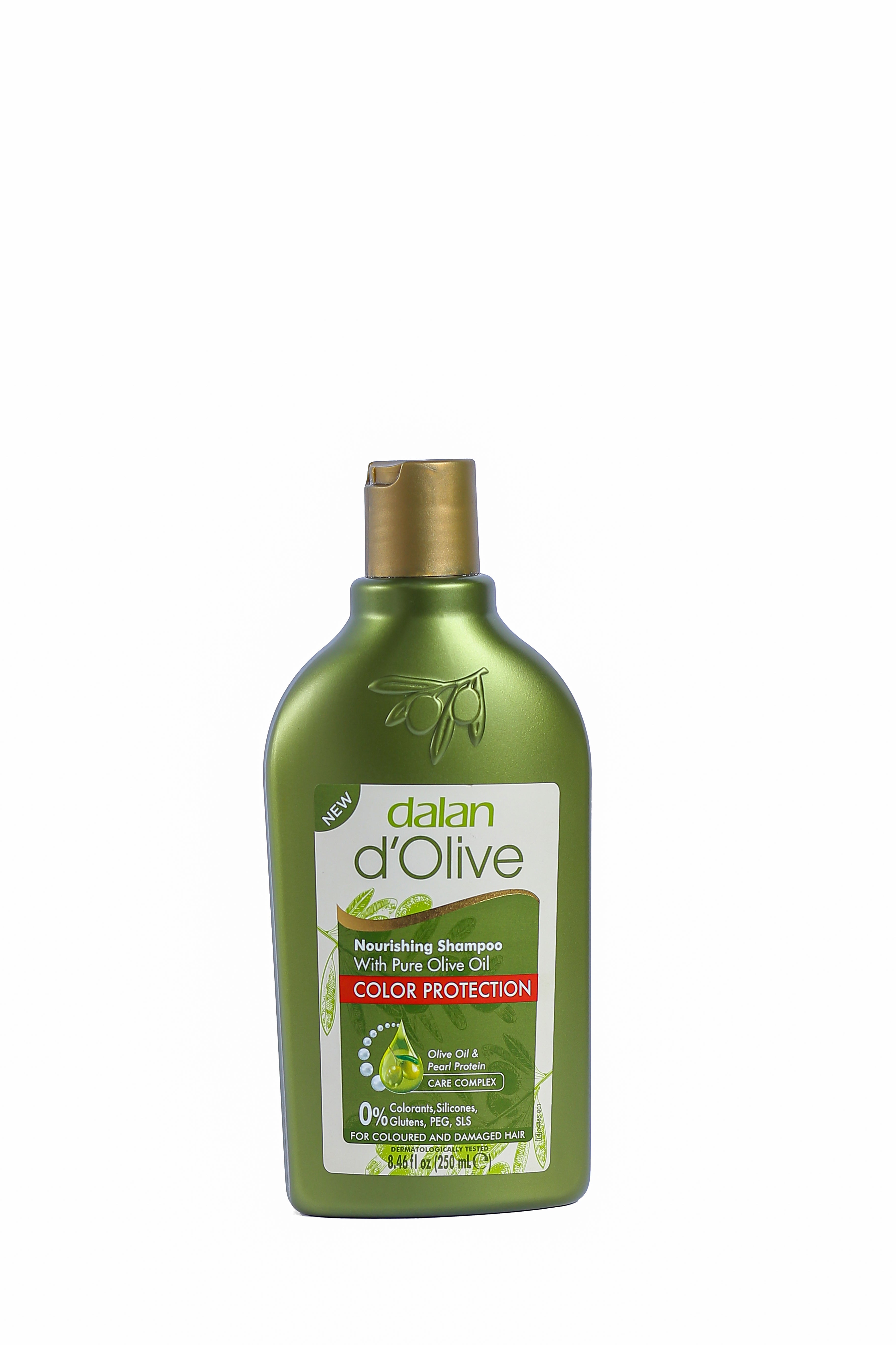 Pure Olive Oil Nourishing Shampoo Color Protection 250 ml