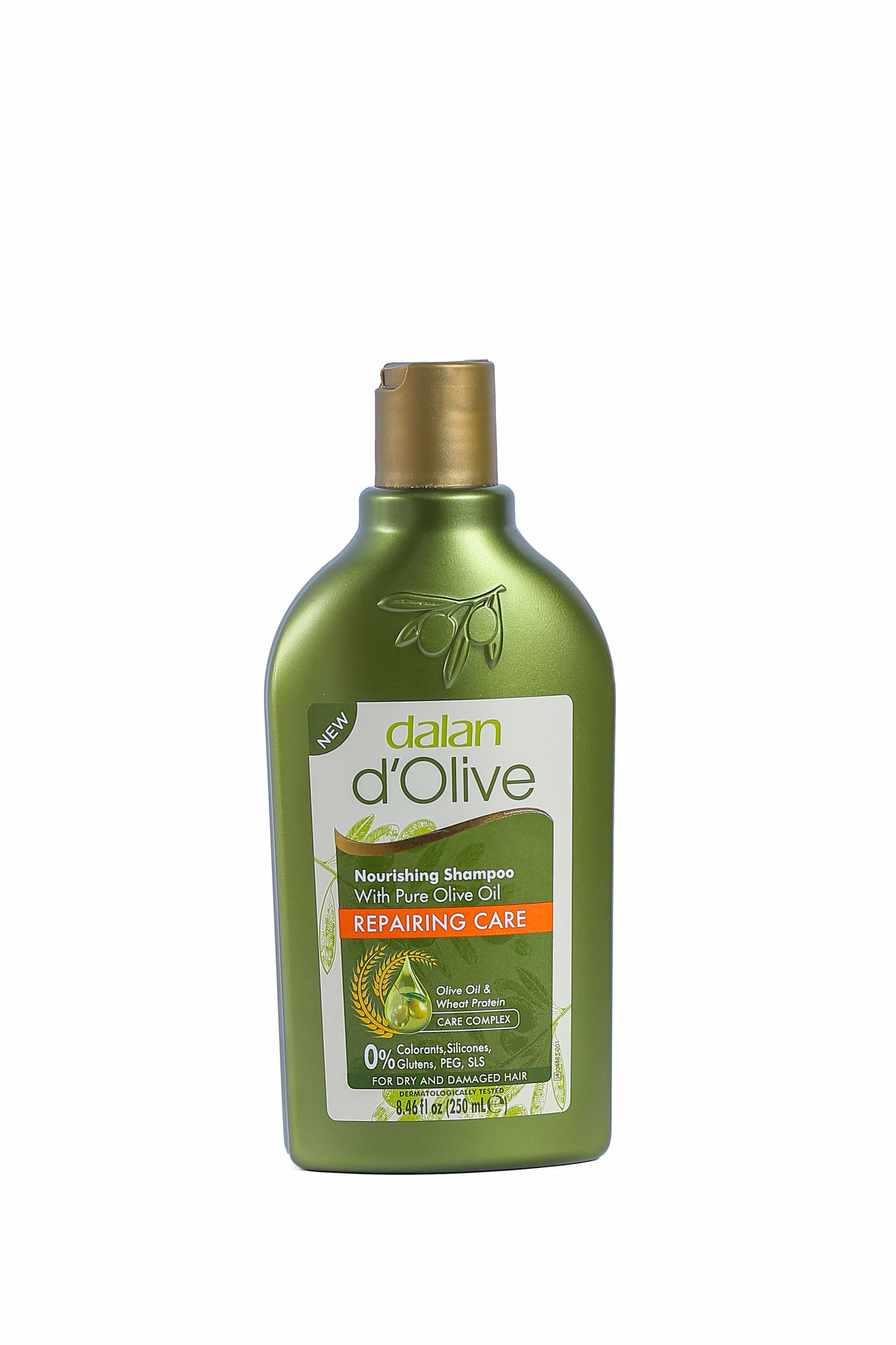 Pure Olive Oil Nourishing Shampoo Repairing Care 250ml