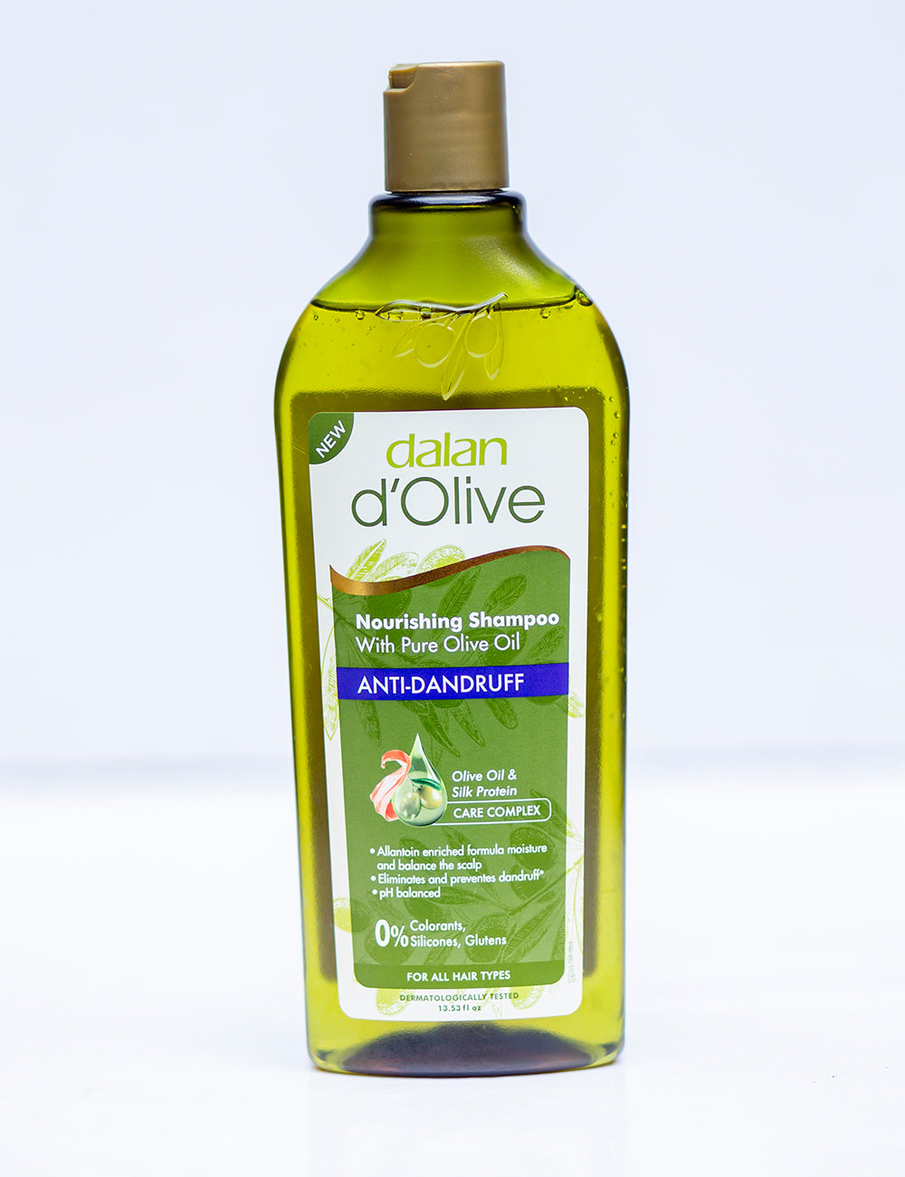Pure Olive Oil Nourishing Shampoo Anti-Dandruff (400ml)