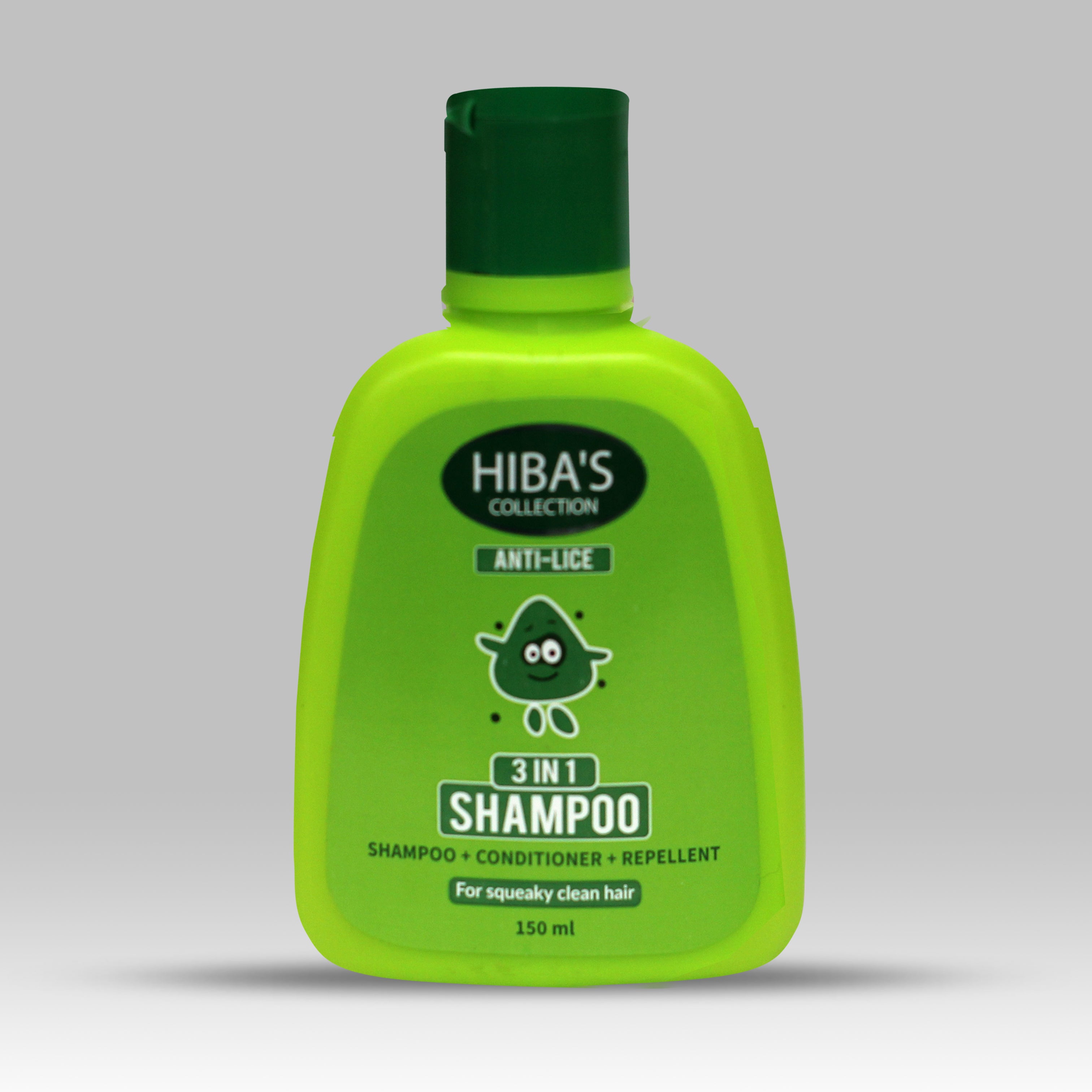 HIBA's ANTI LICE SHAMPO 150ML (Green Apple)