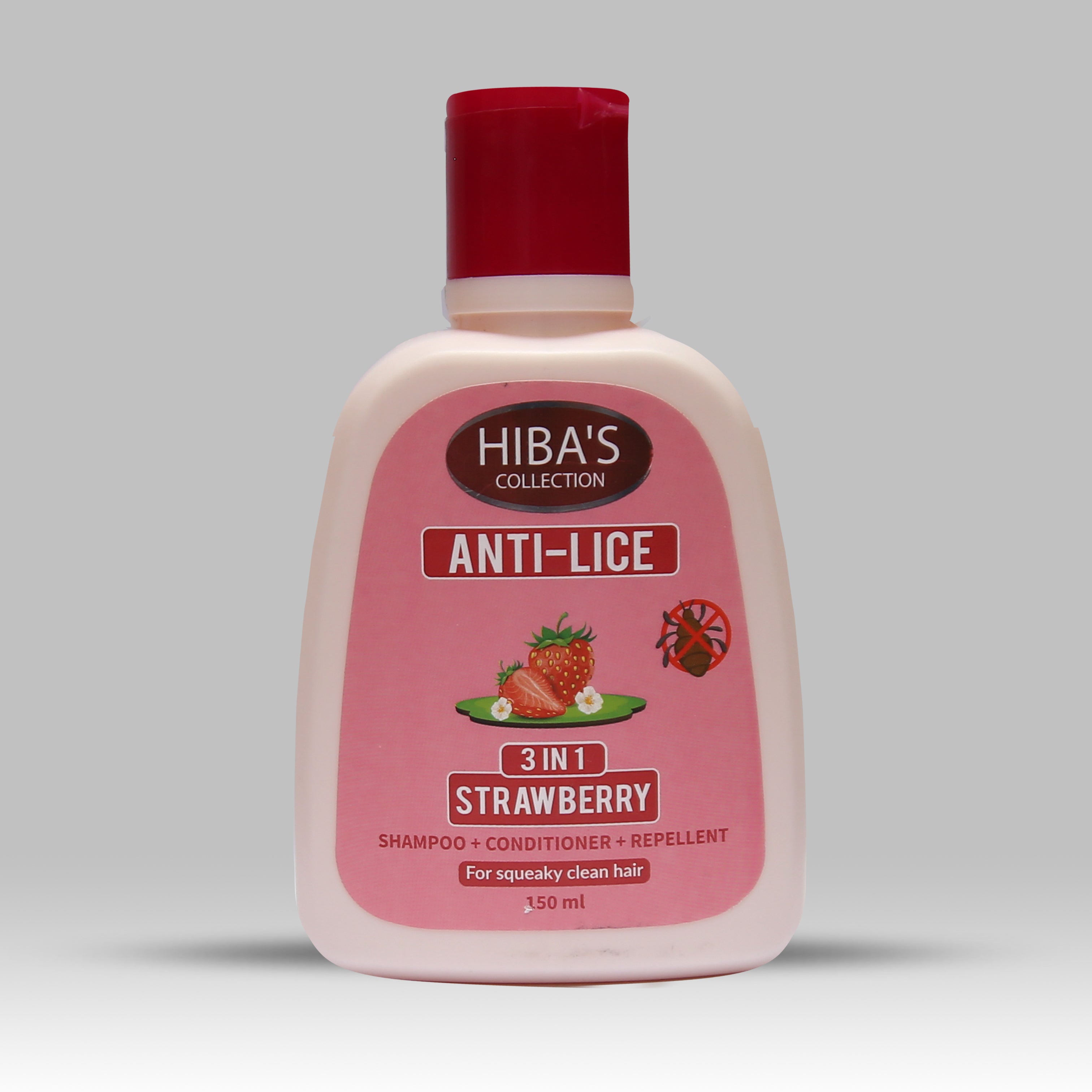 HIBA's ANTi LICE SHAMPO 150ML (STRAWBERRY)