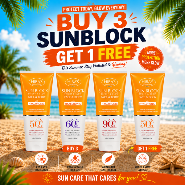 Buy 3 Sunblock Get One Free
