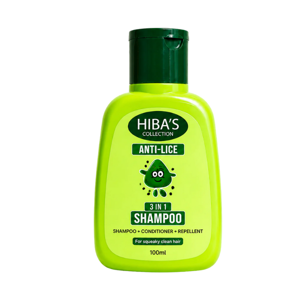 Hiba's Collection Anti Lice (3 in 1 ) Shampoo 100ml