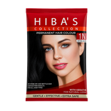 Hiba's Collection Hair Color 1N Natural Black 20 ML (S)