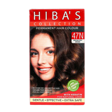 Hiba's Collection Hair Color 47N Medium Rich Brown (60-ml)