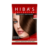Hiba's Collection Hair Color 4N Medium Brown 20 ML (S)