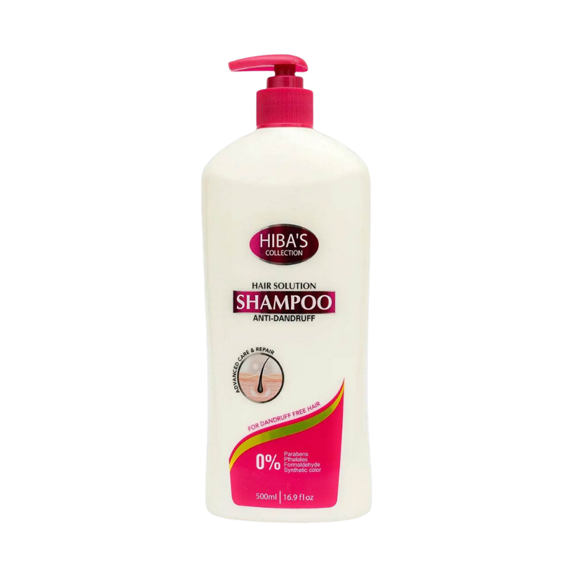 Hiba's Collection Shampoo (ANTI-DANDRUFF) 500ml